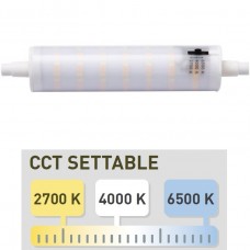 Λάμπα LED R7s 118mm 7.5W 230V SMD 850lm 360° 2700K/4000K/6400K CCT Settable